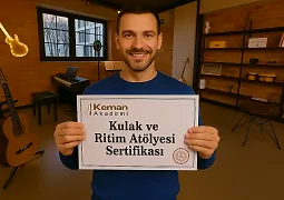 kulak ve ritim atölyesi sertifikası